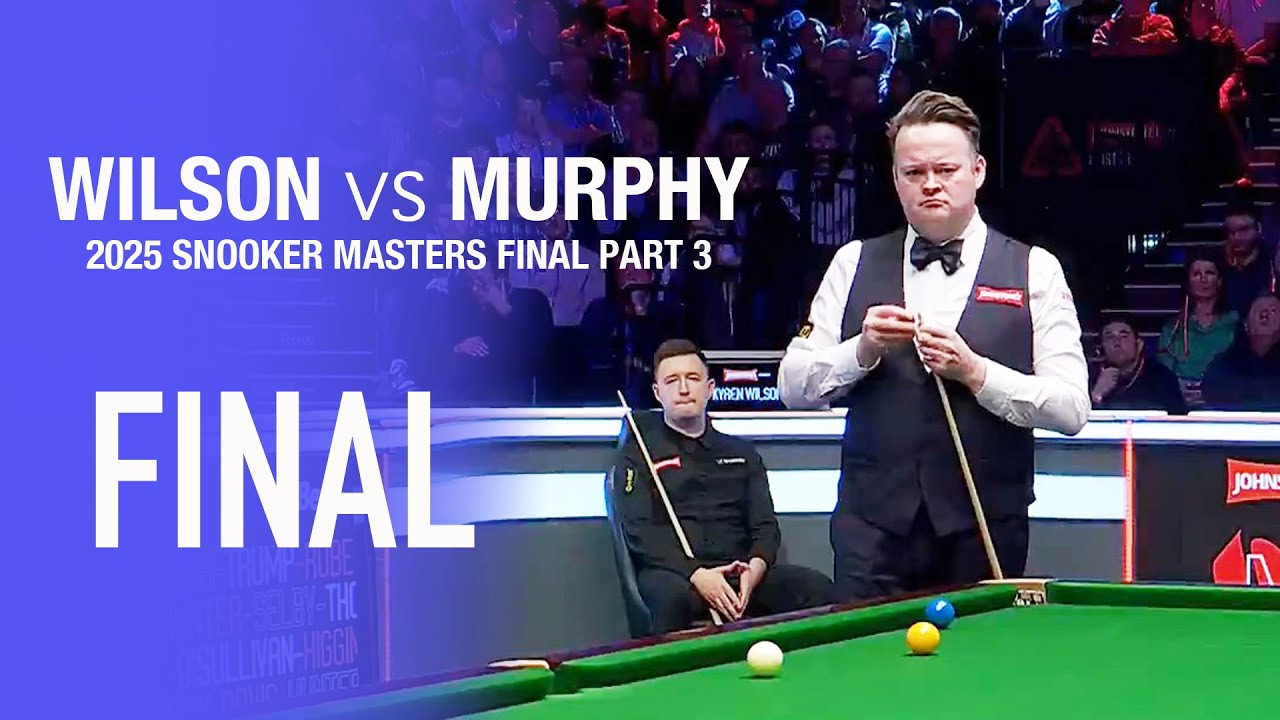 Kyren Wilson's Playful Block: A Light-Hearted Moment in the Masters Final